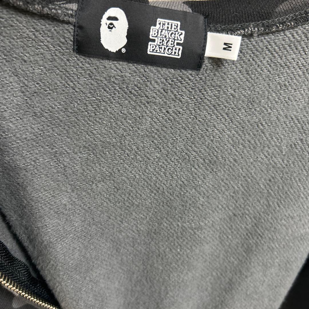 トップス COLOR CAMO SHARK FULL ZIP HOODIE