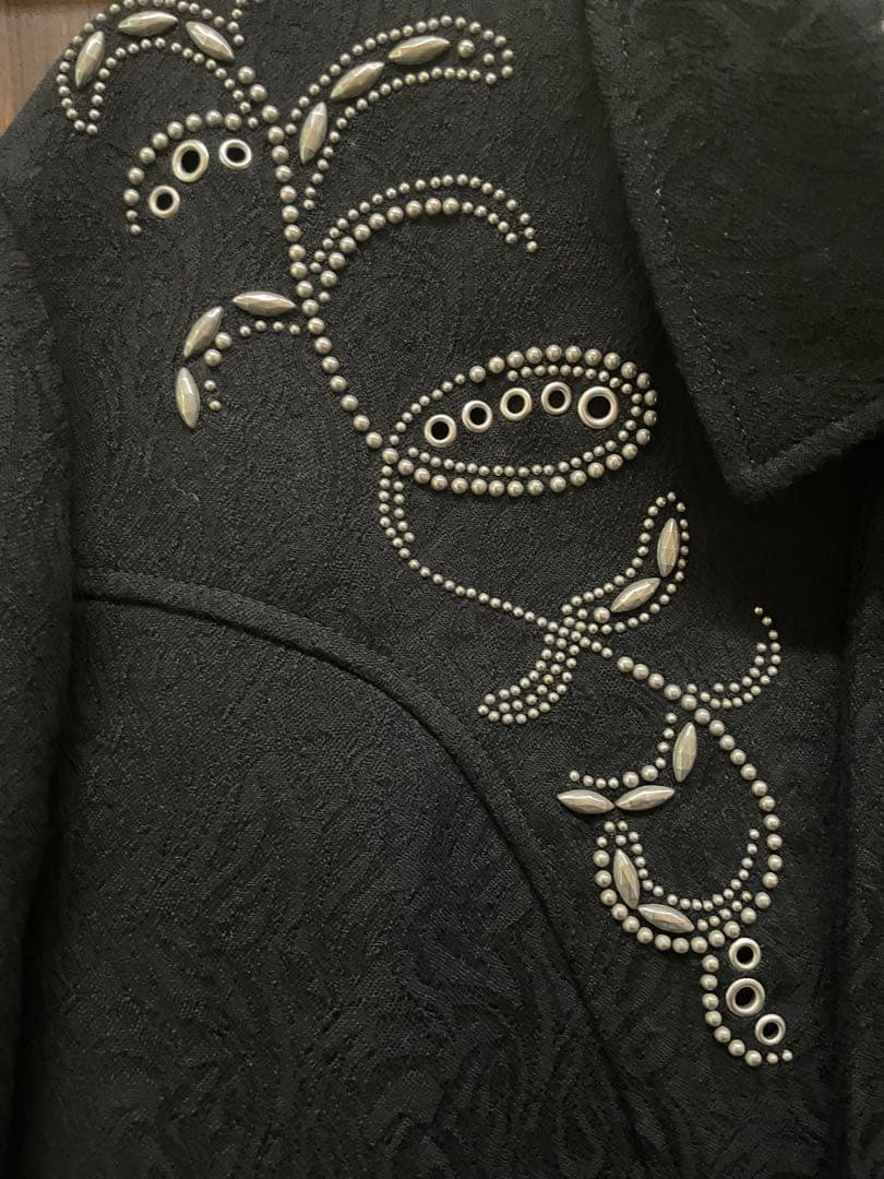 SAINT LAURENT スタッズジャケット