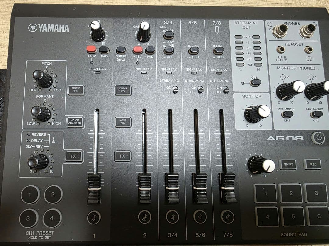 ジ*ン様 YAMAHA AG08 オーディオインターフェイス