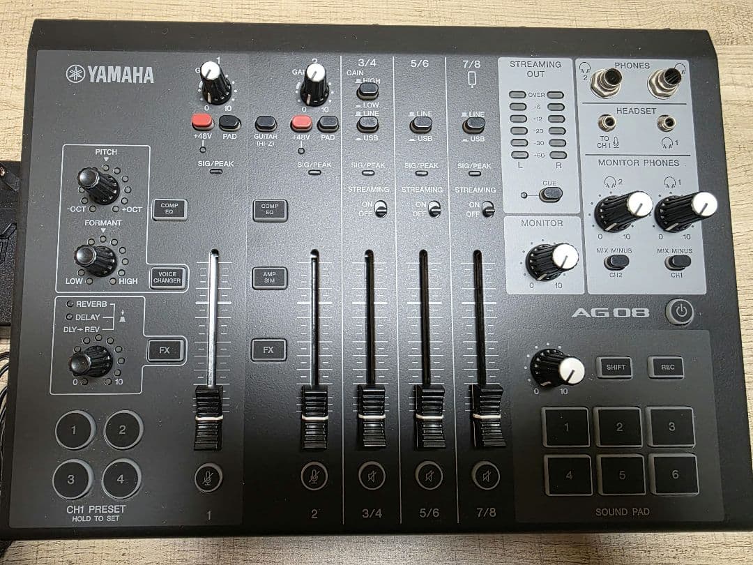 ジ*ン様 YAMAHA AG08 オーディオインターフェイス