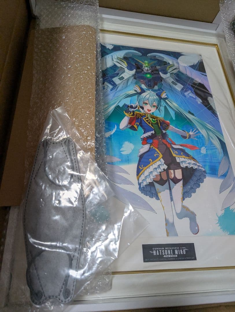ガンダムメタバース ライブ 初音ミク ガンダム レア 即決可能