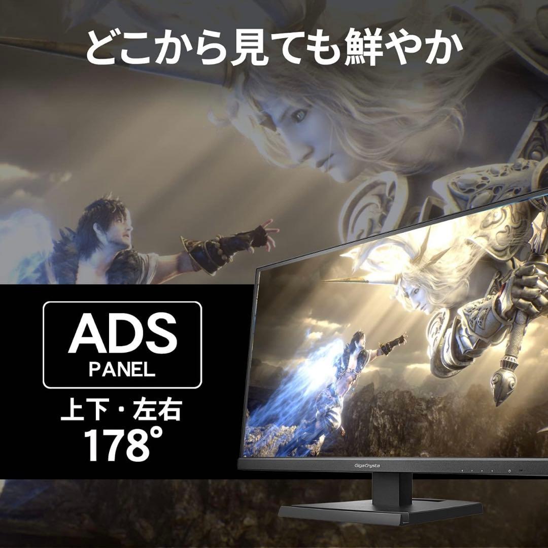 【極美品】GigaCrysta 4K モニター ADSパネル