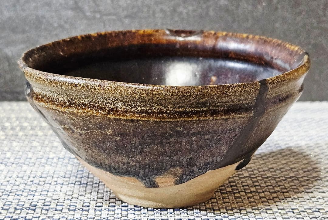 桃山時代　古唐津　川古窯　呼び継ぎ茶碗　古陶磁器　陶片　残欠　桃山茶陶