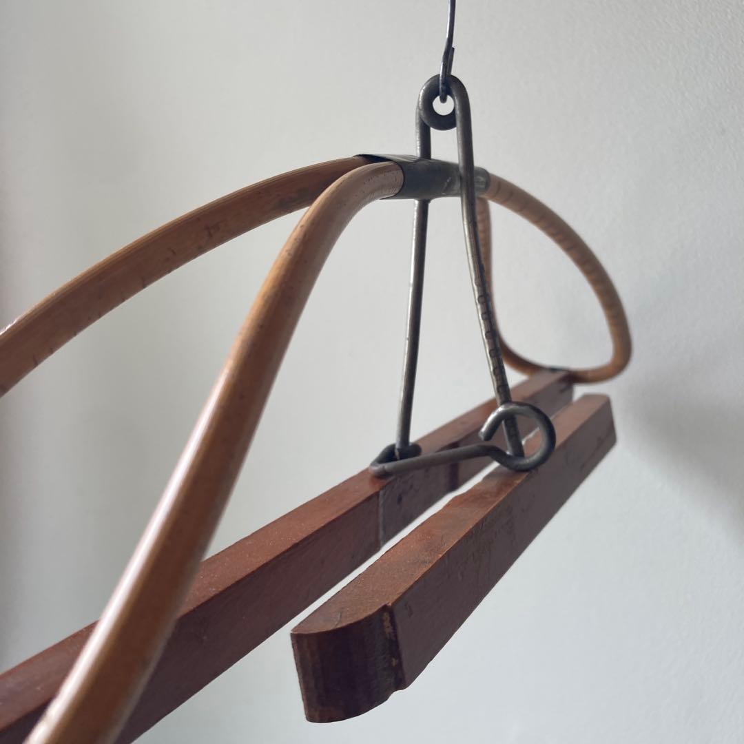 ビンテージバンブーハンガー着物大正時代　レトロ　1940年代　雑貨アトリエレア