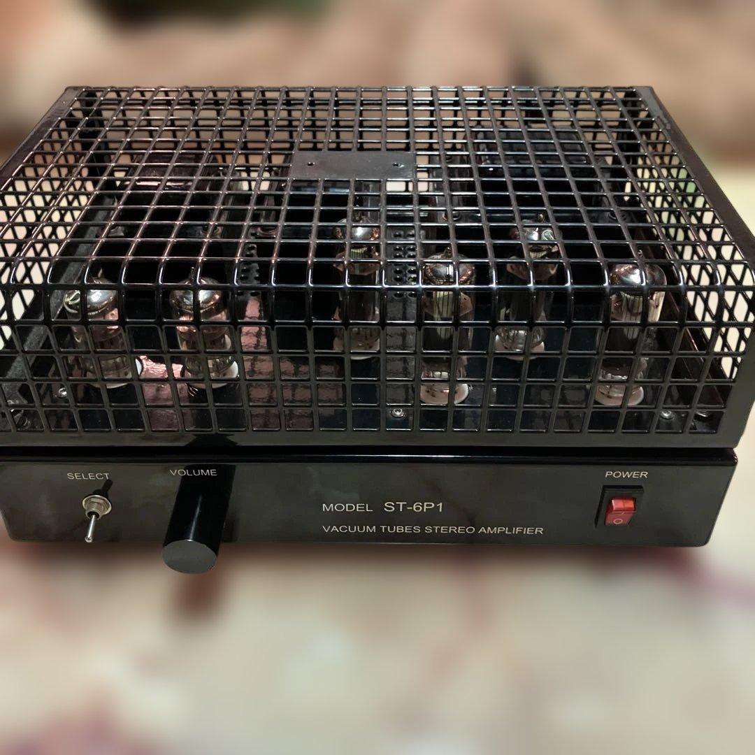 真空管ステレオアンプ ST-6P1 本体