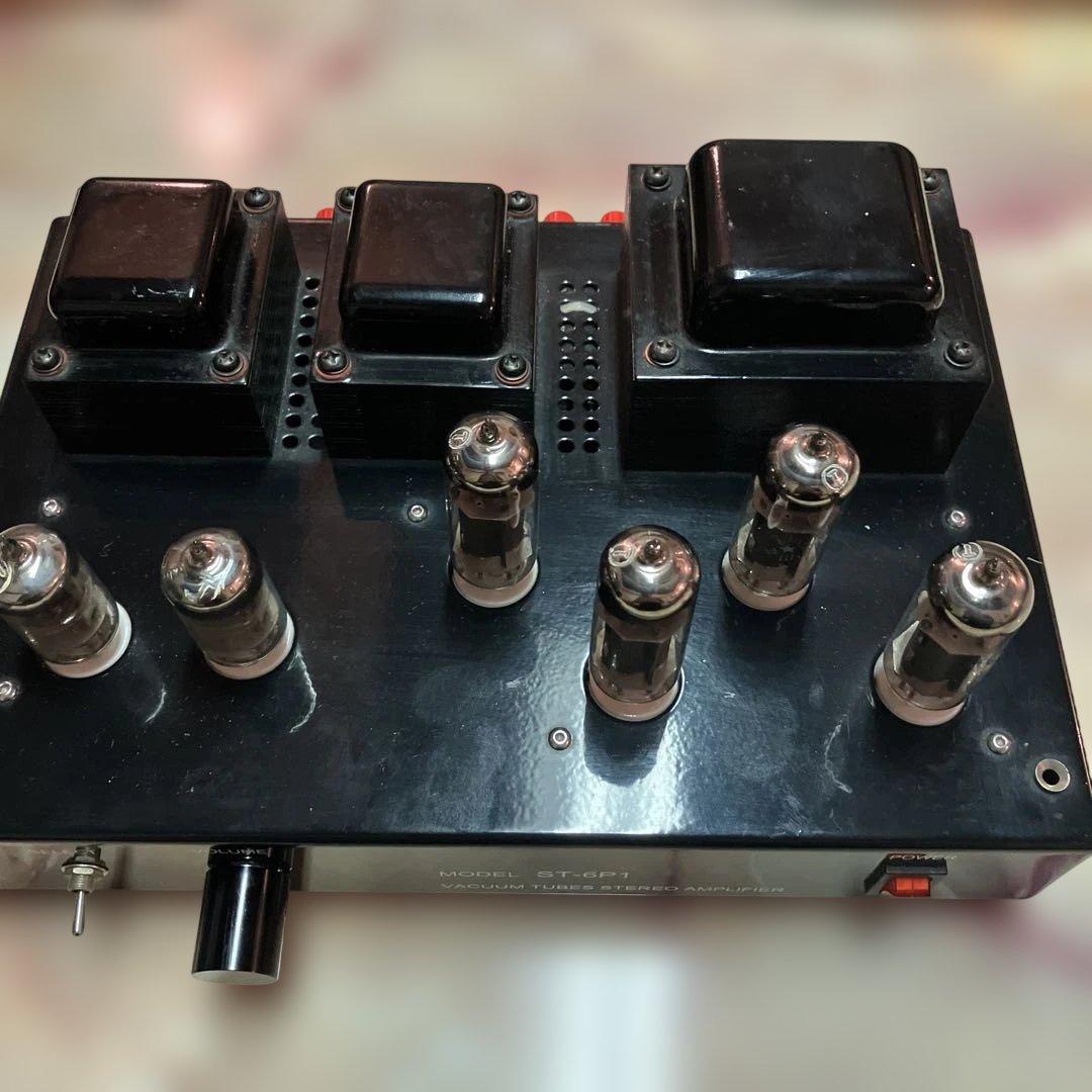 真空管ステレオアンプ ST-6P1 本体