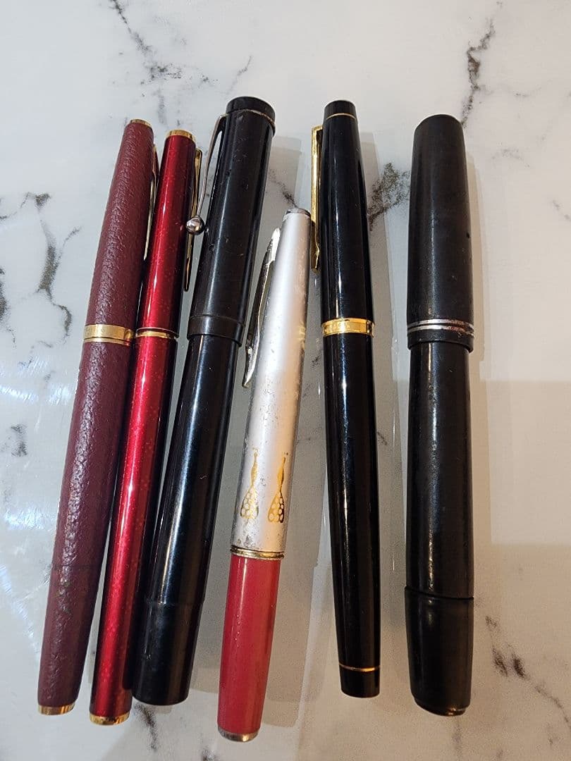 ジャンク品かも 万年筆 6本まとめ売り 18K 14K Sailor パイロット