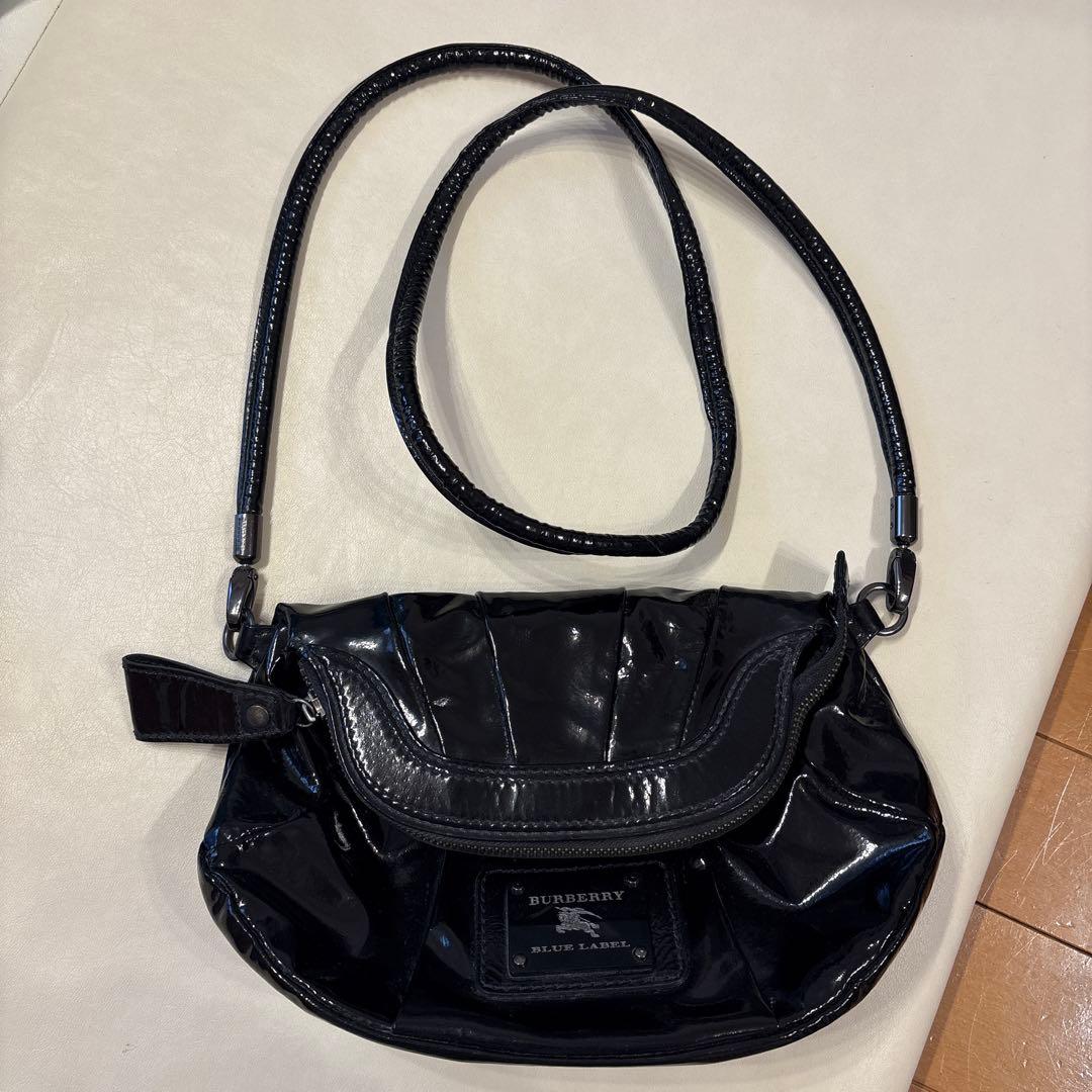 BURBERRY ブルーレーベル ショルダーバッグ ブラック