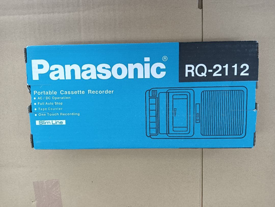 Panasonic ポータブルカセットレコーダー RQ-2112