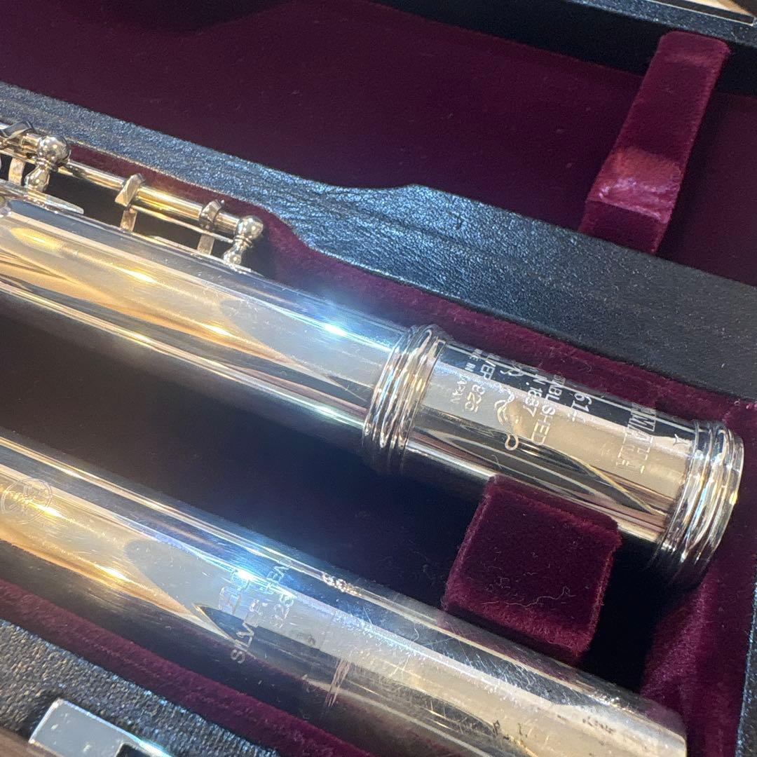 YAMAHA YFL-614 フルート SILVER 925 オーバーホール済み