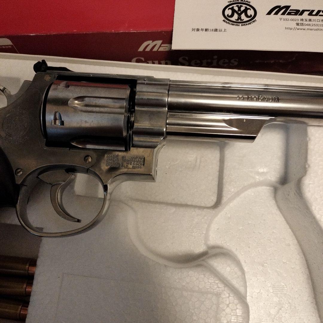 【フルセット】マルシン リボルバー シルバー M629 6.5in ABS