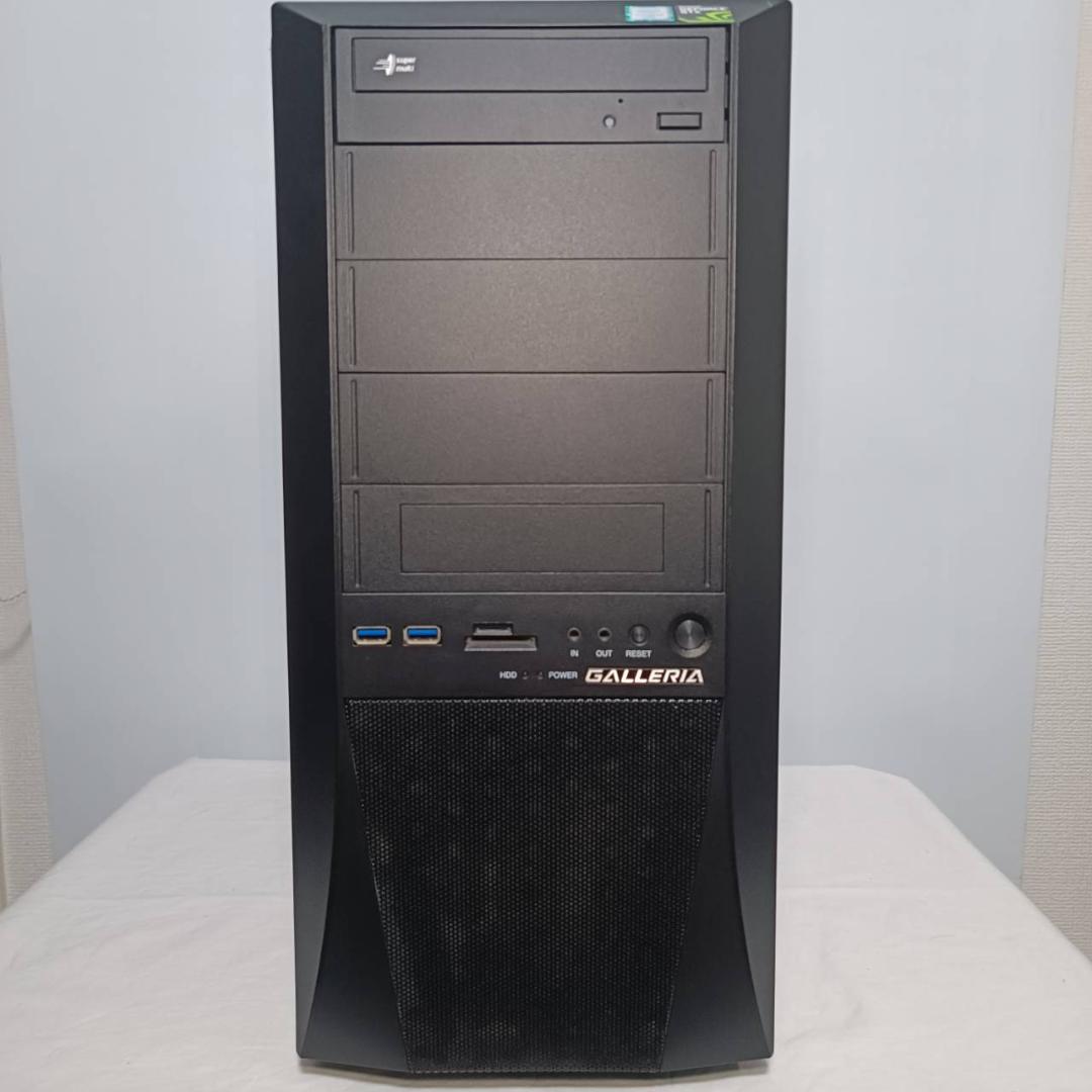 ゲーミングPC/i7 6700K/500GB/GTX1070Ti/ガレリア