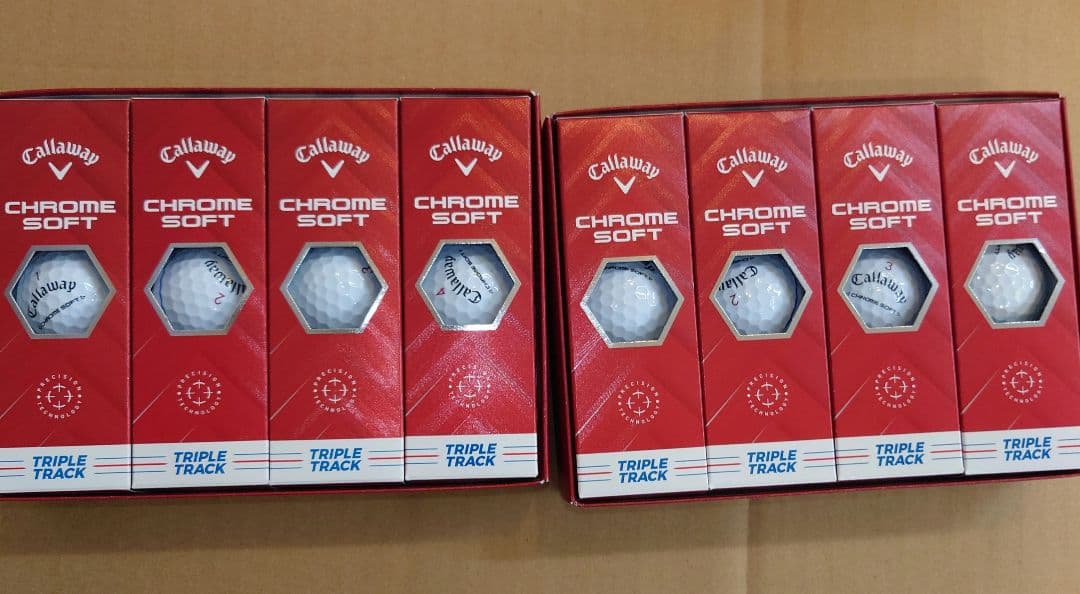 キャロウェイ　CHROME SOFT 2ダース
