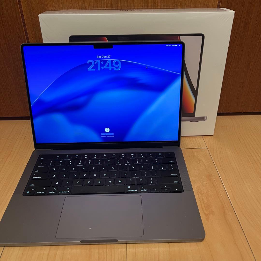 Apple MacBook Pro (M1Pro) 14インチ US キーボード