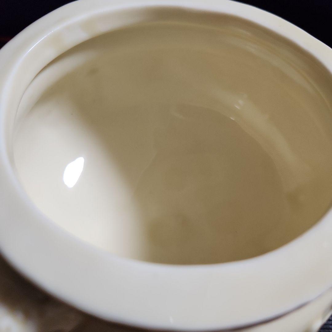 徳化窯白磁三獣足香枦