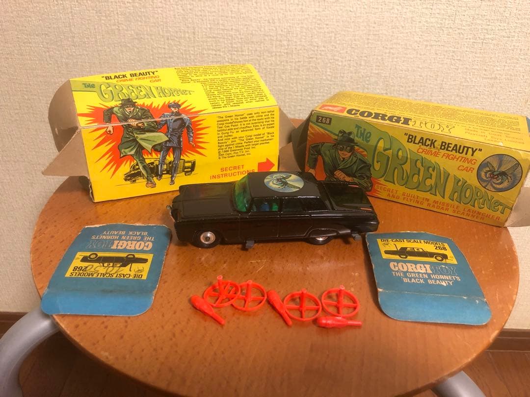 コーギー corgi ミニカー グリーンホーネット　ブラックビューティー　美品