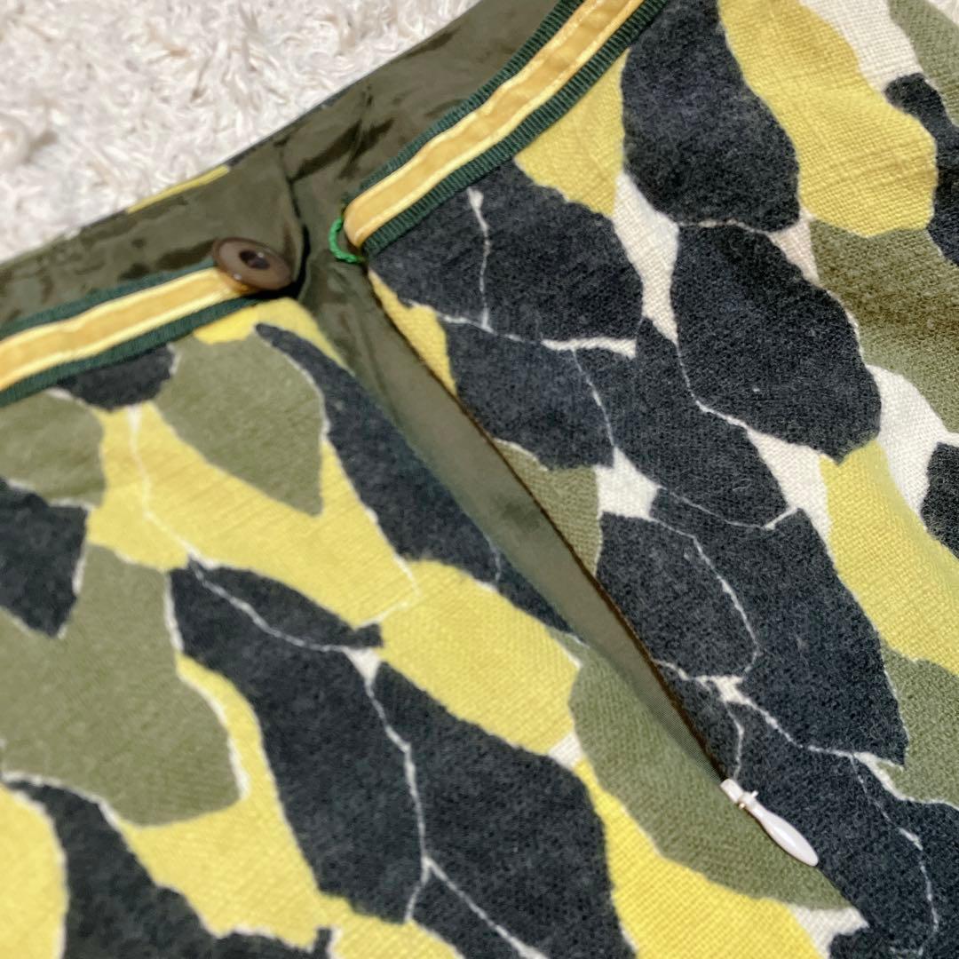 きりきりミナペルホネン trees ウール100% フレアスカート