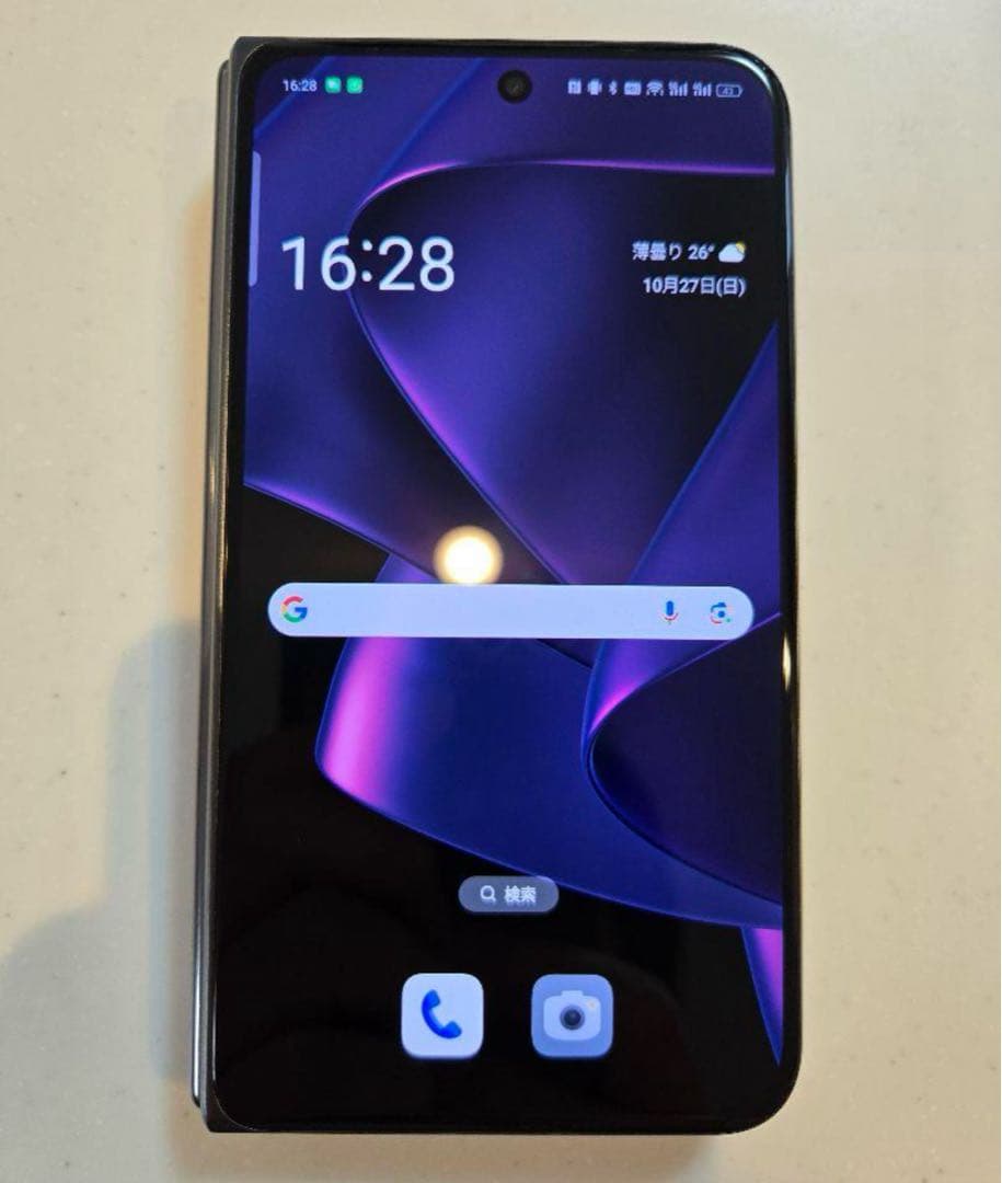 OPPO find n2 12GB/256GB ブラック ペン付き