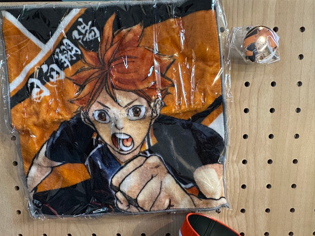 日向翔陽 タオル・バッジ ジャンプ缶