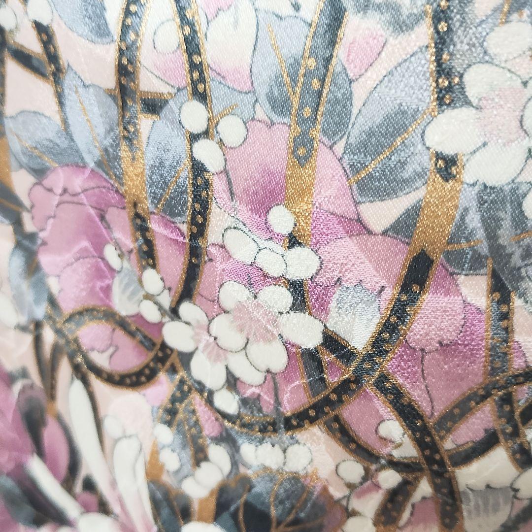 成人式正絹振袖フルセット　ベビーピンク　豪華　華やか　清楚　姫系　可愛い