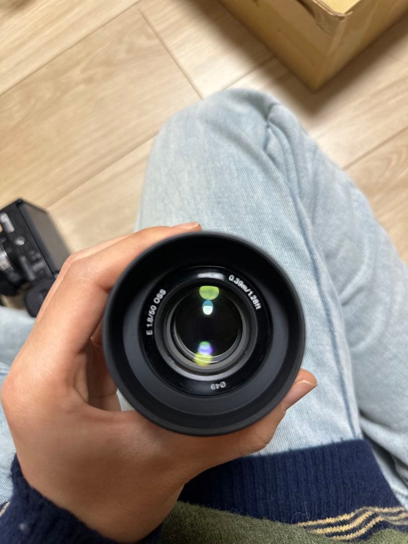 SONY E 50mm F1.8 OSS レンズ