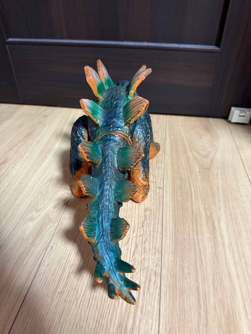 大協　ステゴザウルス　ソフビ　恐竜　当時物　パチソフビ　パチ怪獣　怪獣ソフビ