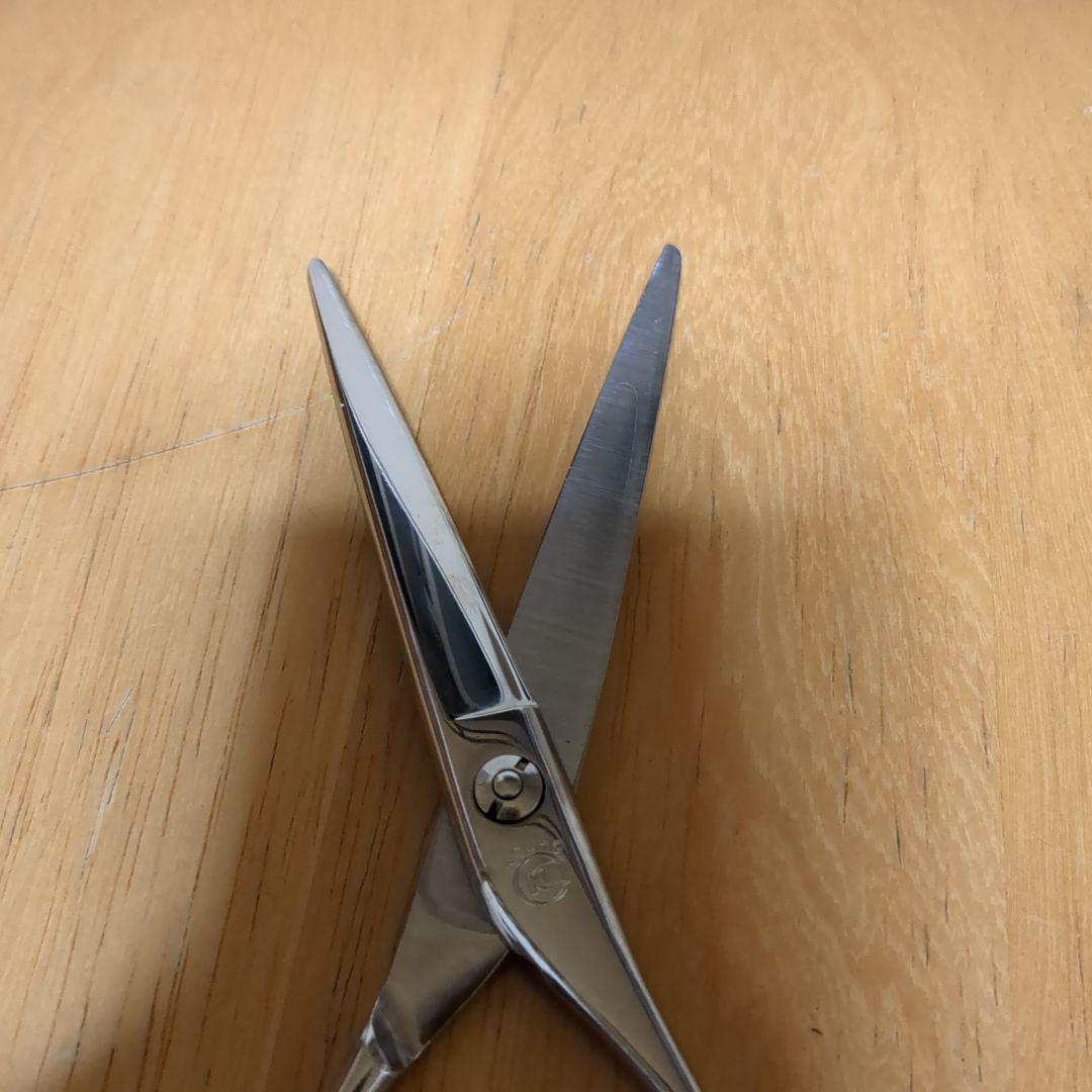 光邦シザー・ストローク用・研ぎ歴無し・メガネハンドル加工してます・6.5インチ