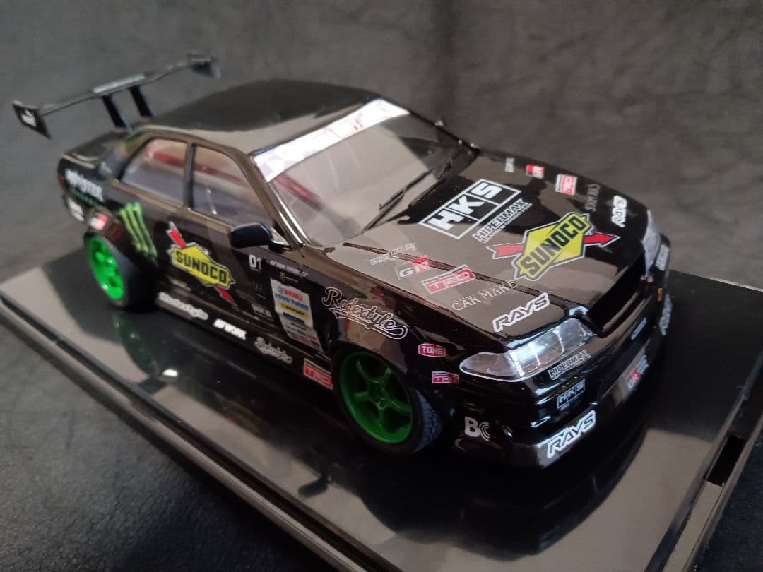 最終価格 1/24 JZX100 マークⅡ プラモデル 完成品 ケース付き
