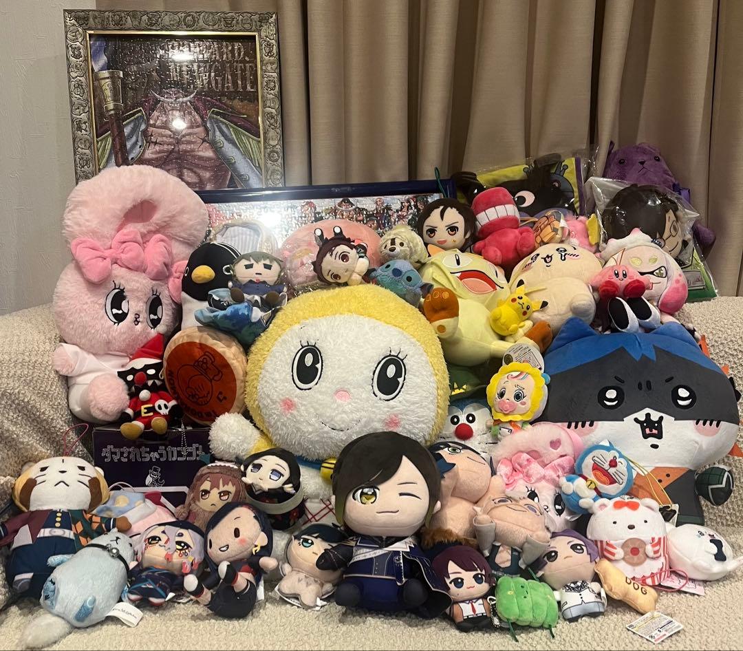 アニメ グッズ ノンジャンル ぬいぐるみ まとめ売り 大量 鬼滅の刃 ちいかわ