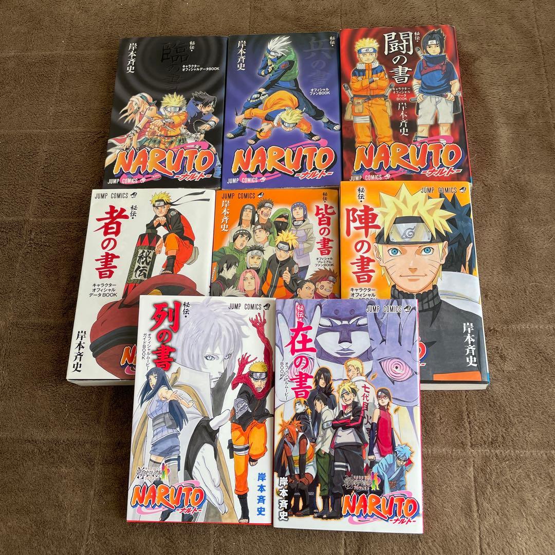 ナルト全巻、ナルトボルト関連本