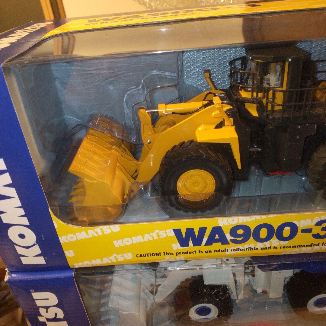 コマツ建機　KOMATSU WA900-3 　2商品セット 1/50