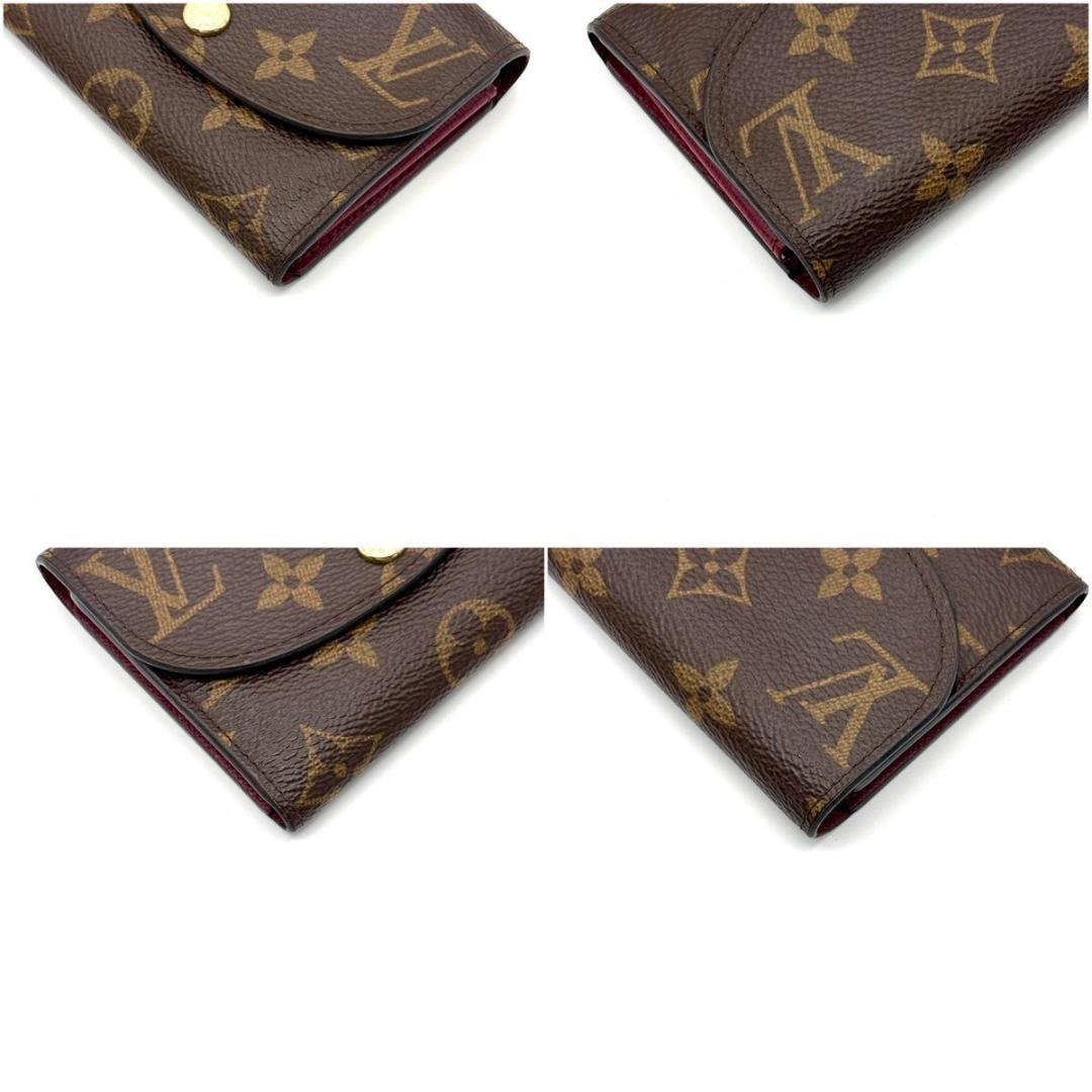 現行◆未使用級◆LOUIS VUITTON ポルトモネ ロザリ モノグラム