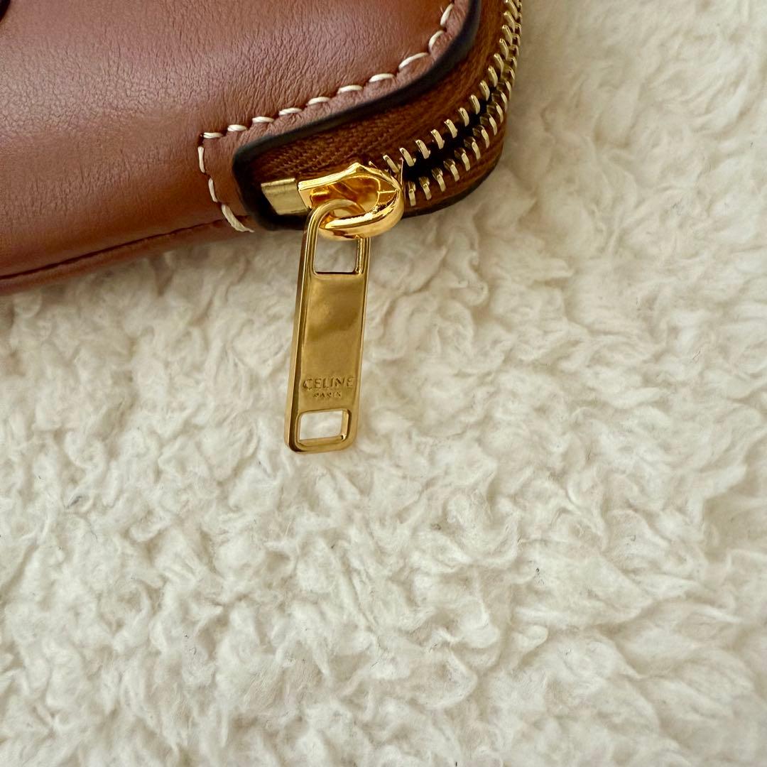 セリーヌ ＆カードポーチ キュイル トリオンフ ケース