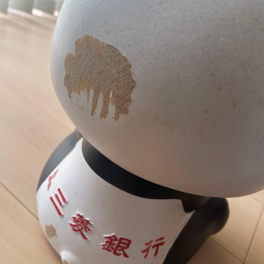 非売品販促レア/企業キャラ/三菱銀行/パンダ/店頭カウンターフィギュア