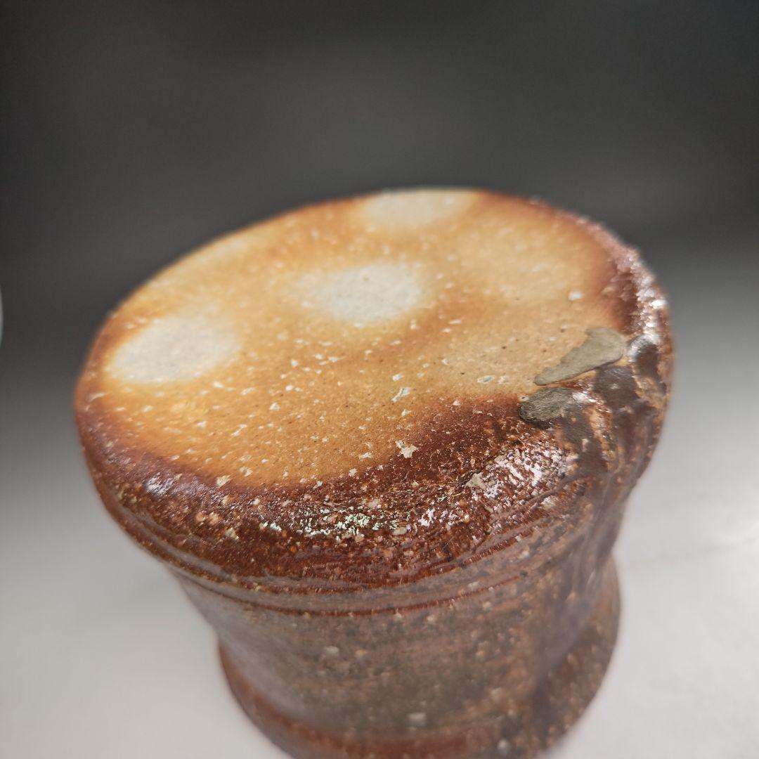 ウ231 水指『古来窯　上田光春』『信楽　水指　共箱』茶道具