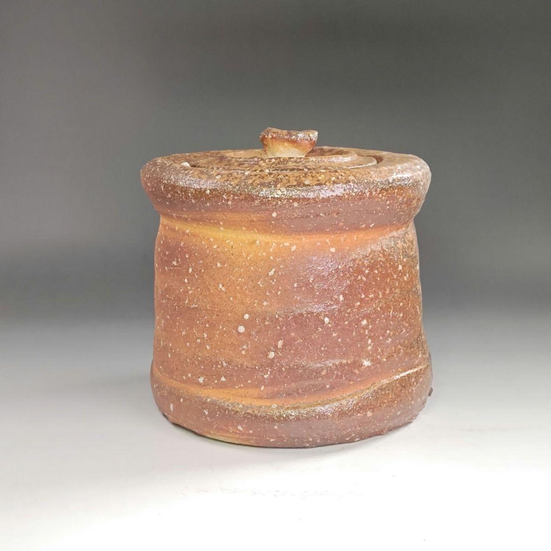 ウ231 水指『古来窯　上田光春』『信楽　水指　共箱』茶道具