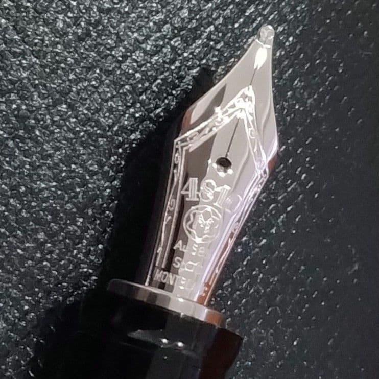 モンブラン Montblanc ボエム 万年筆 ブルー 14K 新品 25130