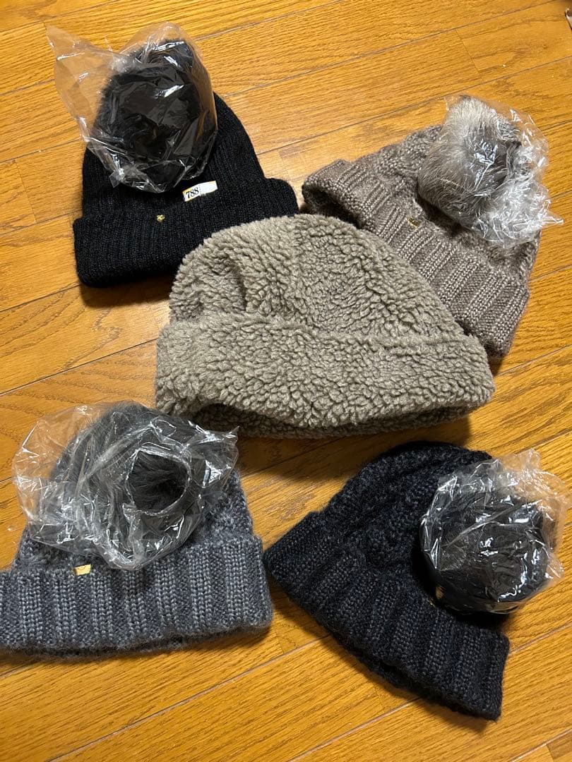 CA4LA ニット帽　セット