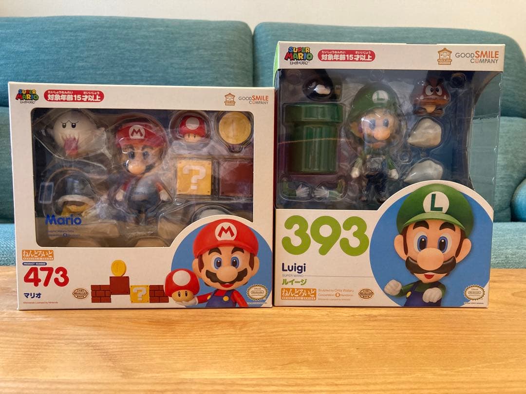 ねんどろいど マリオ ルイージ 2体セット