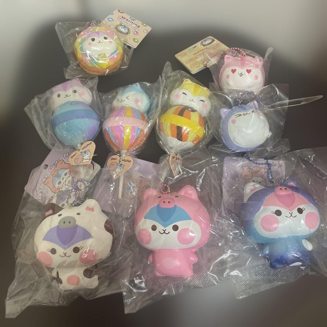 【レア】ポリスクイーズ　9点セット