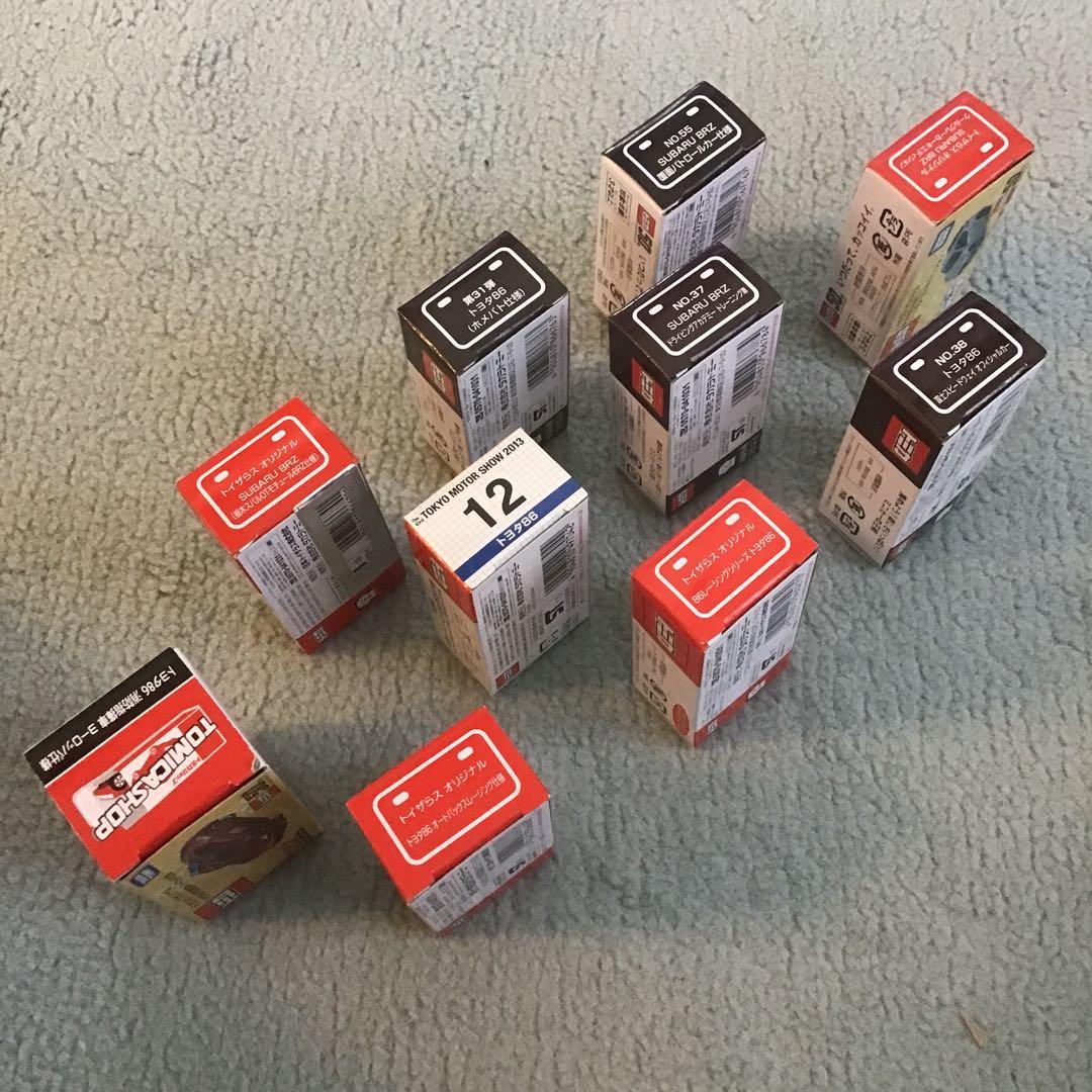 トミカ AEON トイザらス特注　トヨタ86 BRZ 10個