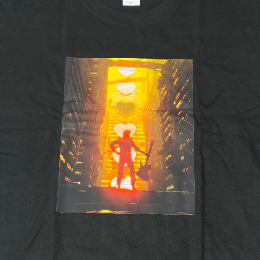 未使用 Tシャツ XLサイズ hide キギノビル コラボ ステッカー付き