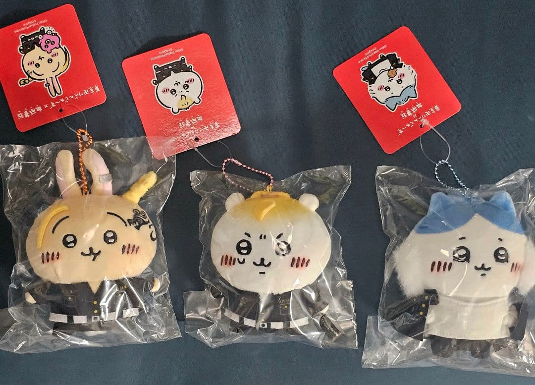【美品】　ちいかわ×東京リベンジャーズ　3体セット