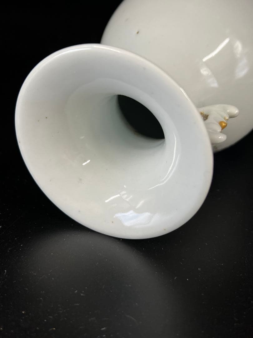 中国古美術/粉彩人物花瓶 【光緒年製】在銘/F