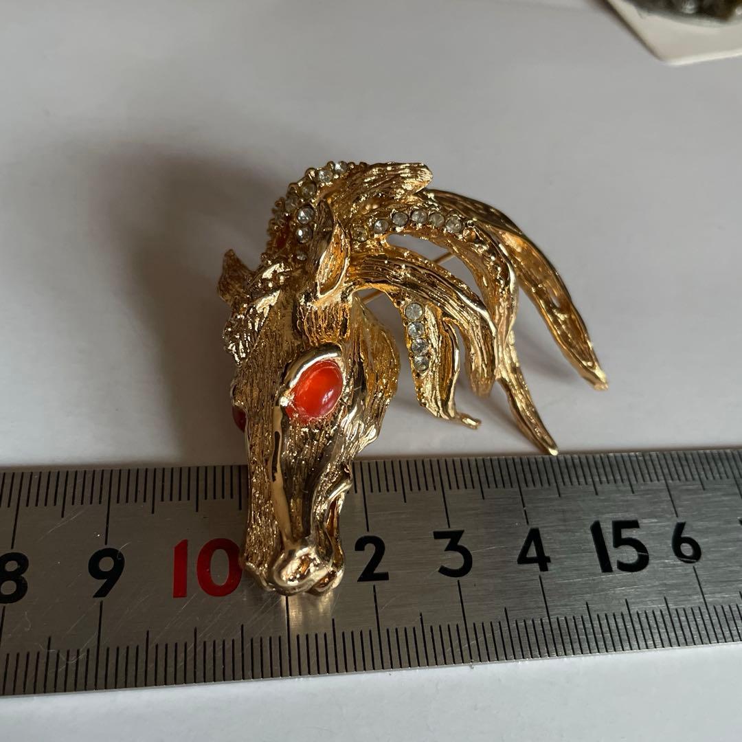 Christian Dior ブローチ　馬★R7.10.26