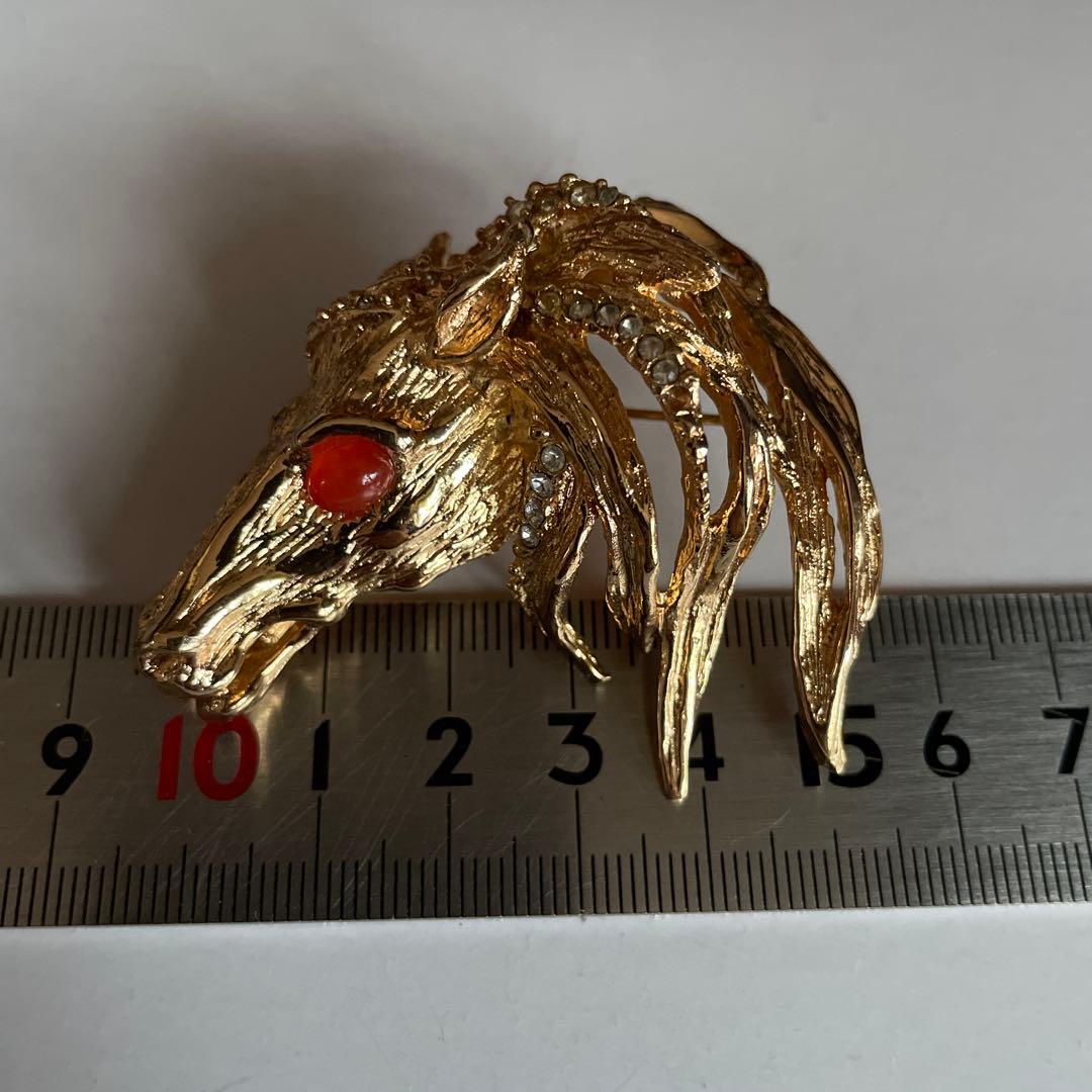 Christian Dior ブローチ　馬★R7.10.26