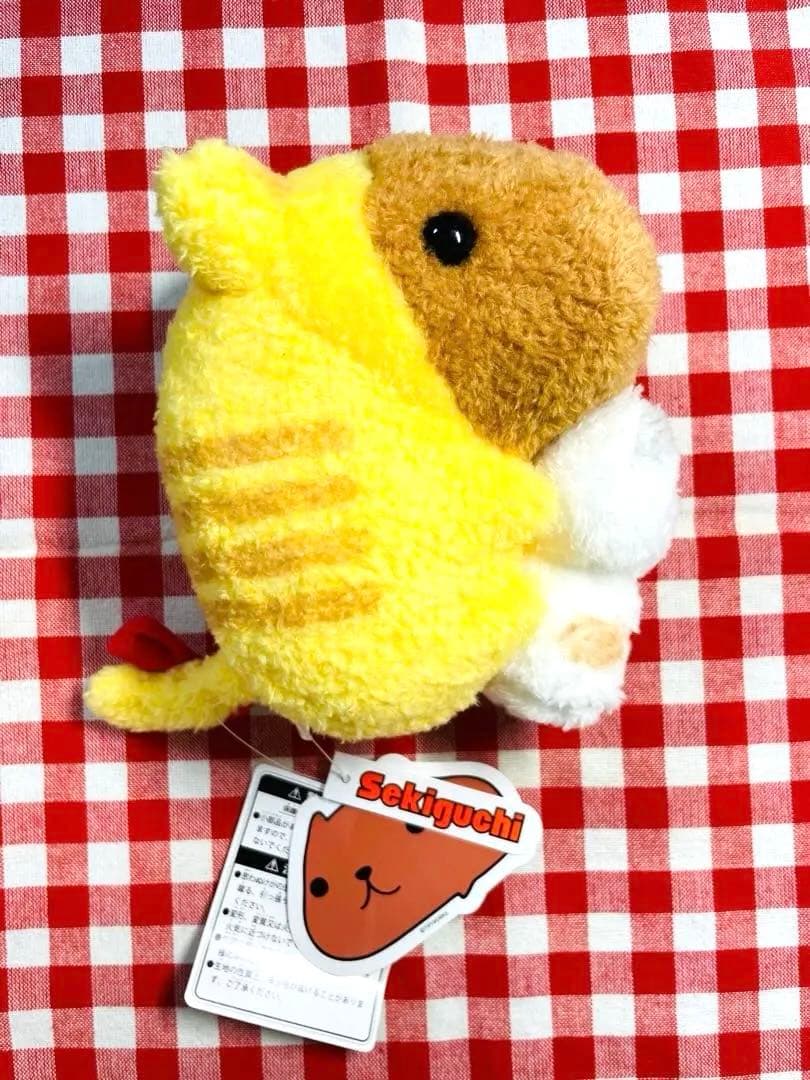 新品　カピバラさん　ねこ　ちゃとら　ぬいぐるみ　着ぐるみ　セキグチ　稀少　完売品