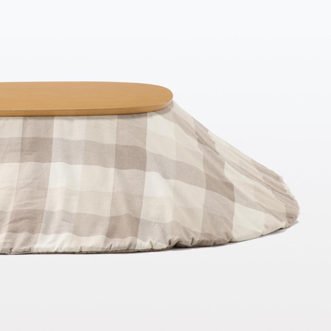 無印良品 こたつにもなるローテーブル MJ‐KDS4‐N/84390913