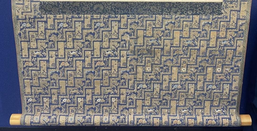 模写/田能村竹田/頼山陽（賛）/宴画賛/人物/布袋屋掛軸A-236