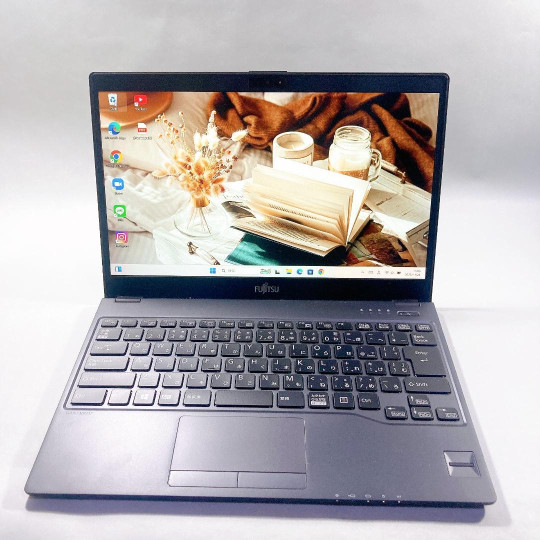 w127✨美品/超軽量 /爆速 SSD新品/Office付✨すぐ使えるノートPC